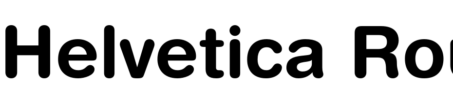 Helvetica Rounded LT Std Bold Scarica Caratteri Gratis